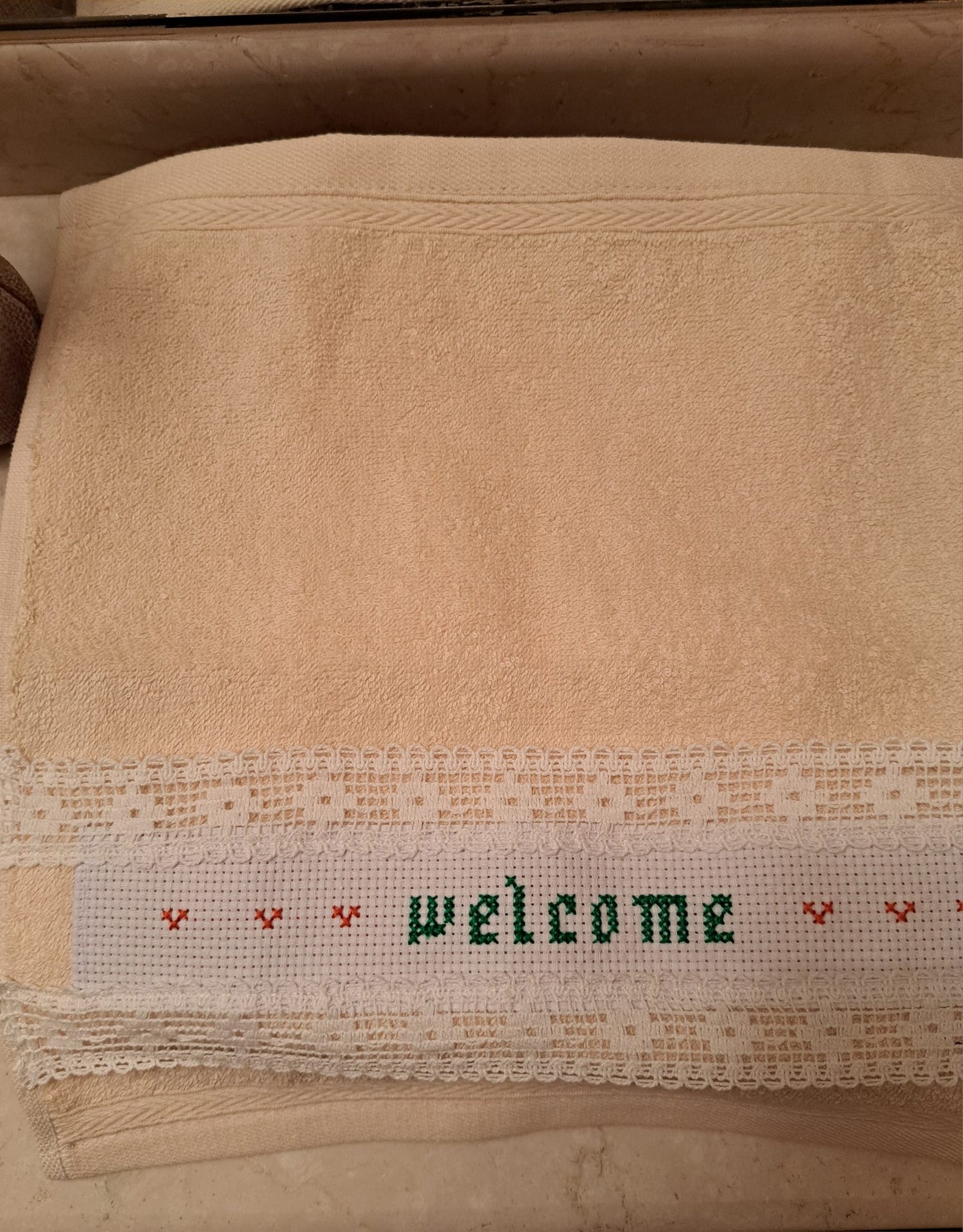 Hand Towel Welcome