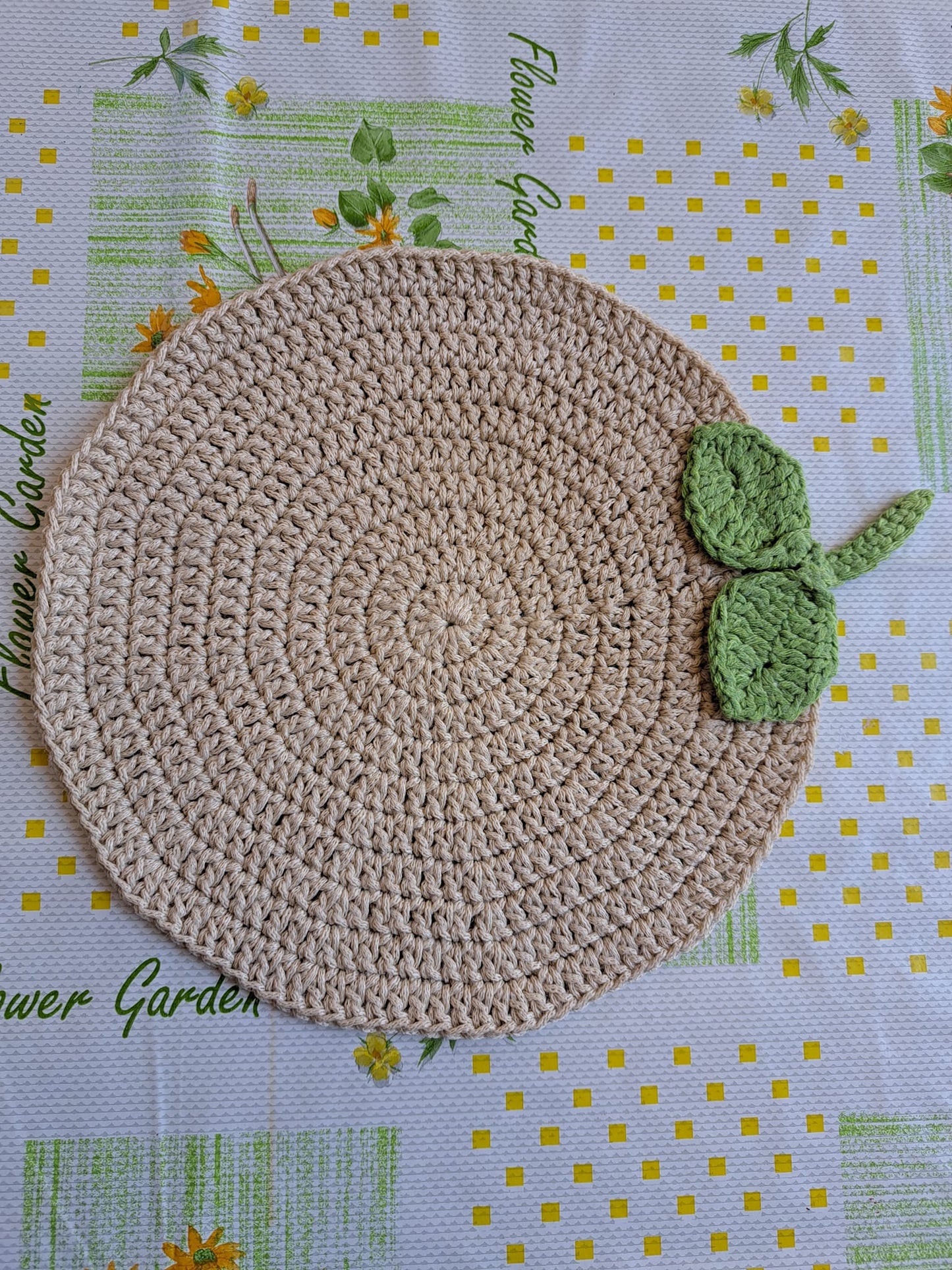 Sous-plat crochet