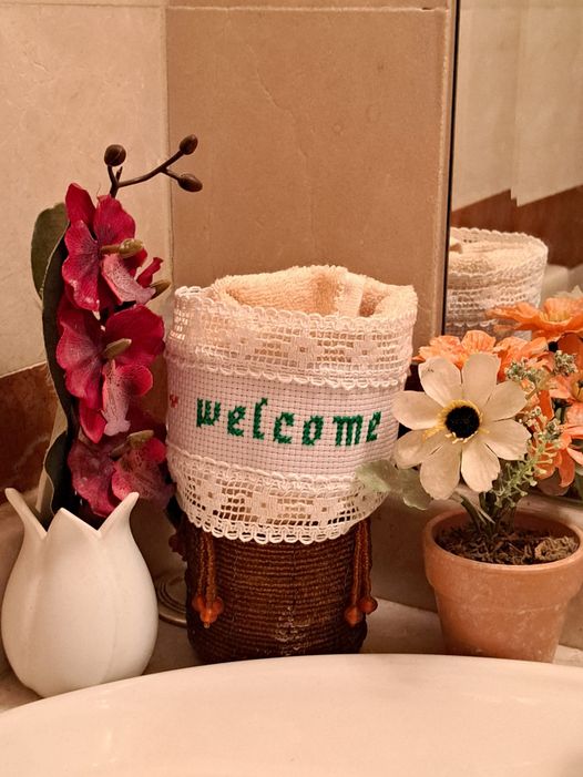 Hand Towel Welcome